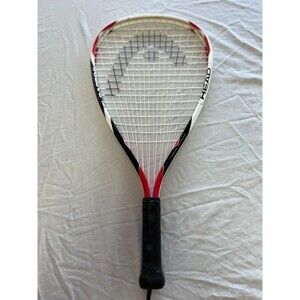 HEAD TI Raptor Titanium Technology Racquet 3 5/8 Grip Red White Black GREAT COND